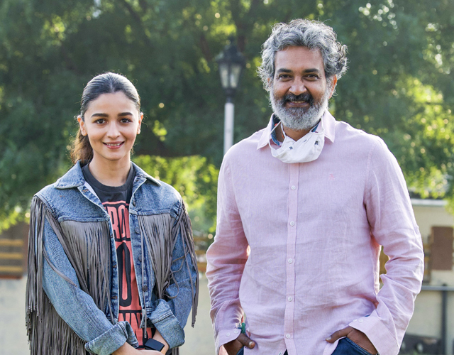 Alia Bhatt joins RRR Movie Shoot Photos